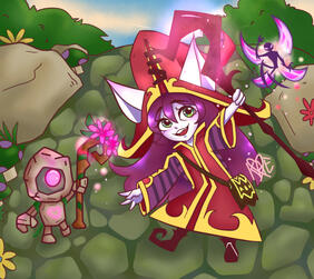 LULU FROM LEAGUE OF LEGENDS