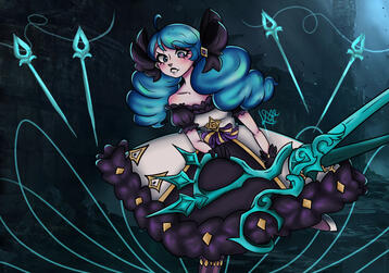GWEN FROM LEAGUE OF LEGENDS